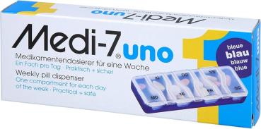Medikamentendosierer Medi 7 uno, blau